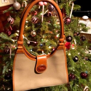 Dooney & Bourke leather hobo handbag